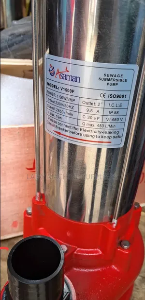 Sewage Submersible Pump 2hp 19m