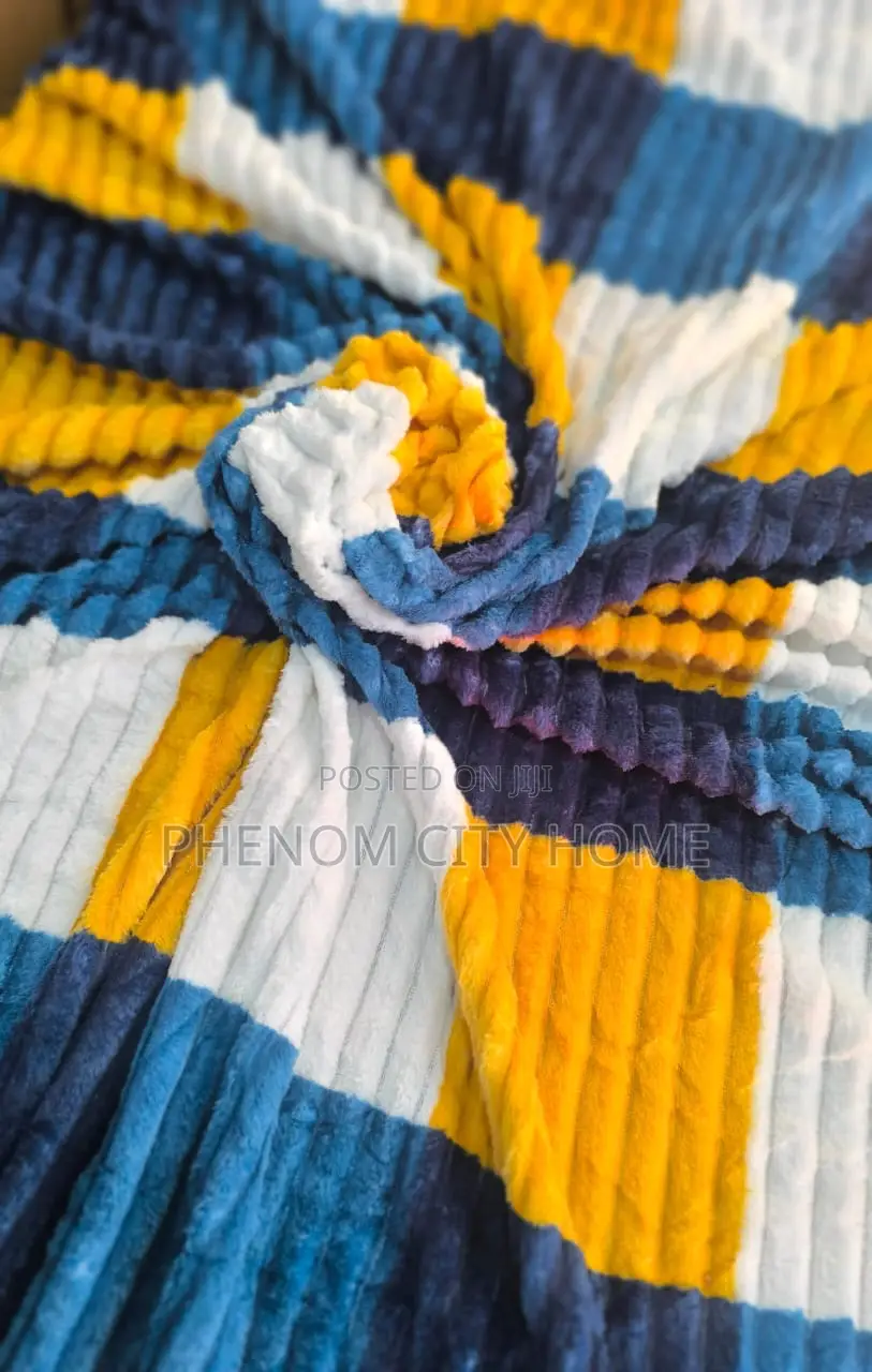 New Design Checked Fleece Blankets Available