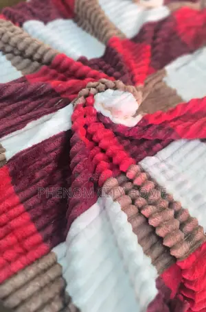 New Design Checked Fleece Blankets Available