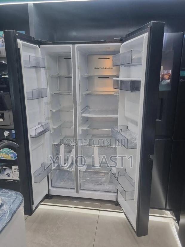 Hisense 628 Liters Ref628dr Side by Side Fridge - main view