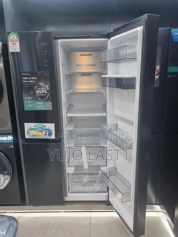 Hisense 628 Liters Ref628dr Side by Side Fridge - thumbnail 3