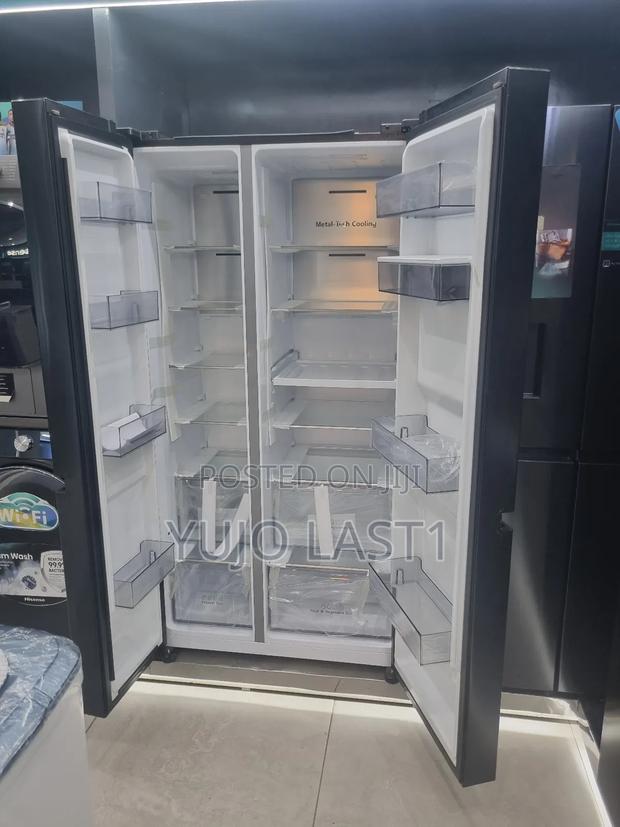 Hisense 628 Liters Ref628dr Side by Side Fridge - thumbnail 4