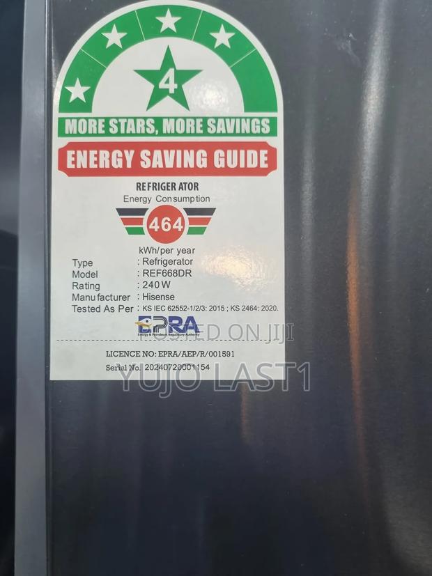 Hisense 628 Liters Ref628dr Side by Side Fridge - thumbnail 6