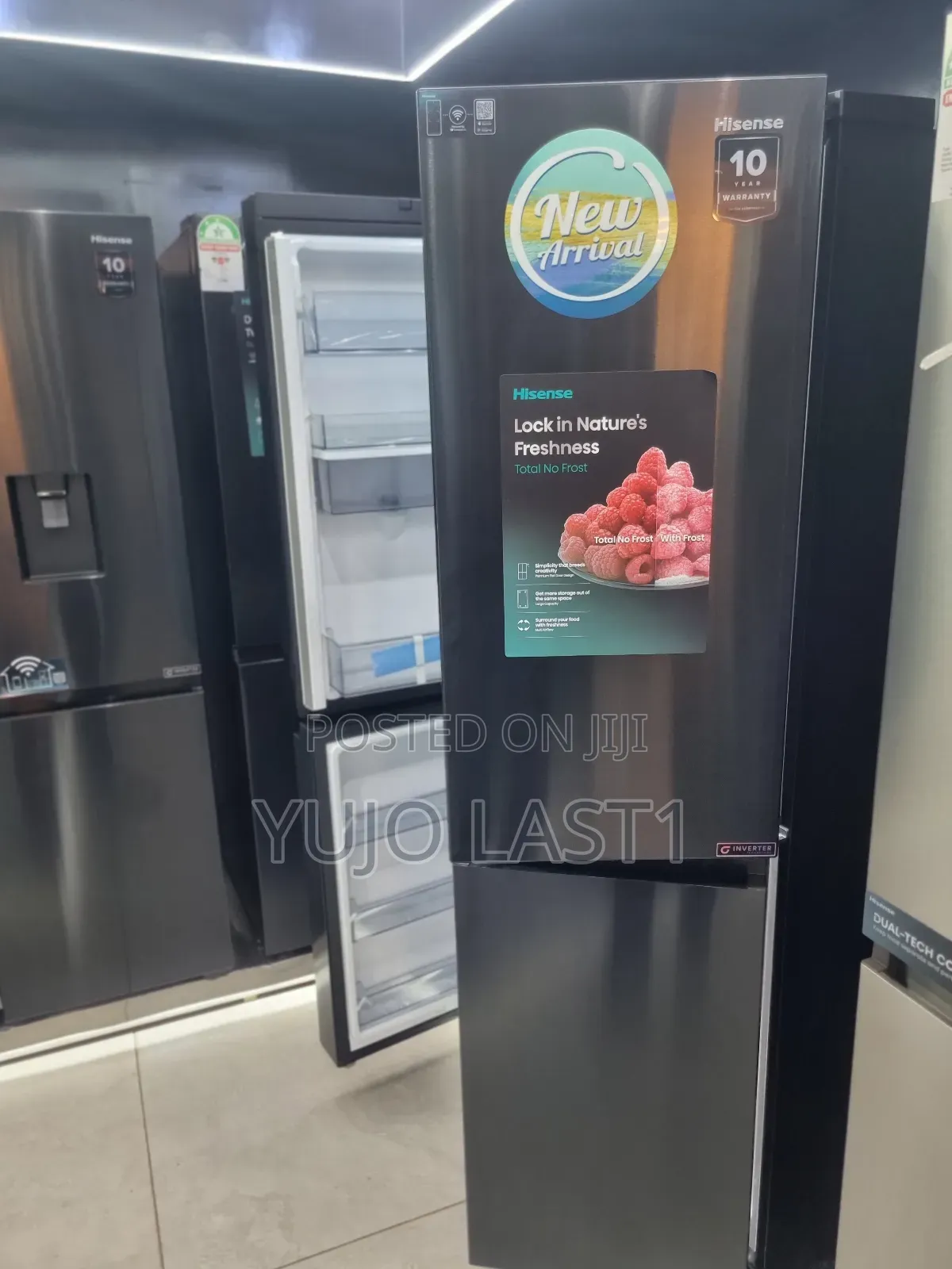 Hisense Fridge 579ltrs 4 Door Water Dispenser With Smart Series