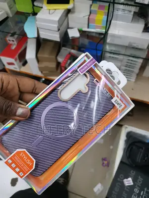 Samsung Galaxy S24 Fe Carbon Fibre Texture Phone Case