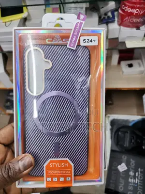 Samsung S24 Plus Purple Lace Real Carbon Fiber Phone Case