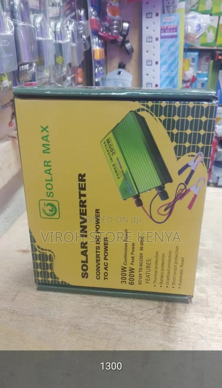 Solarmax Inverter 300 Watts 12v Dc to Ac Inverter
