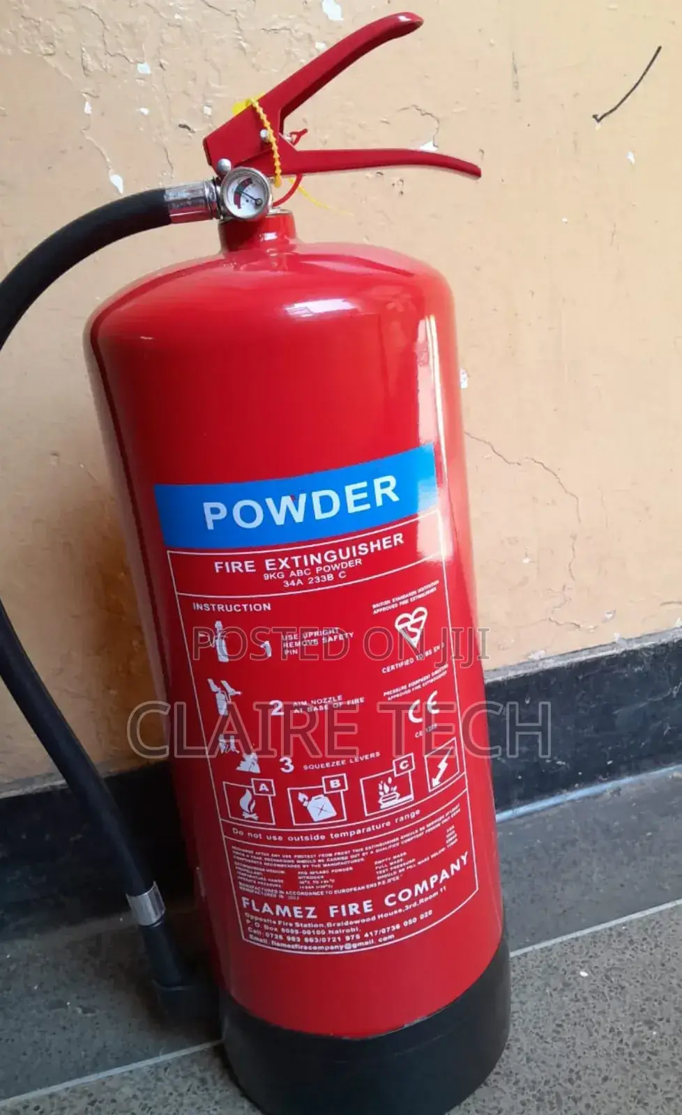 Dry Power 9kg Extinguisher
