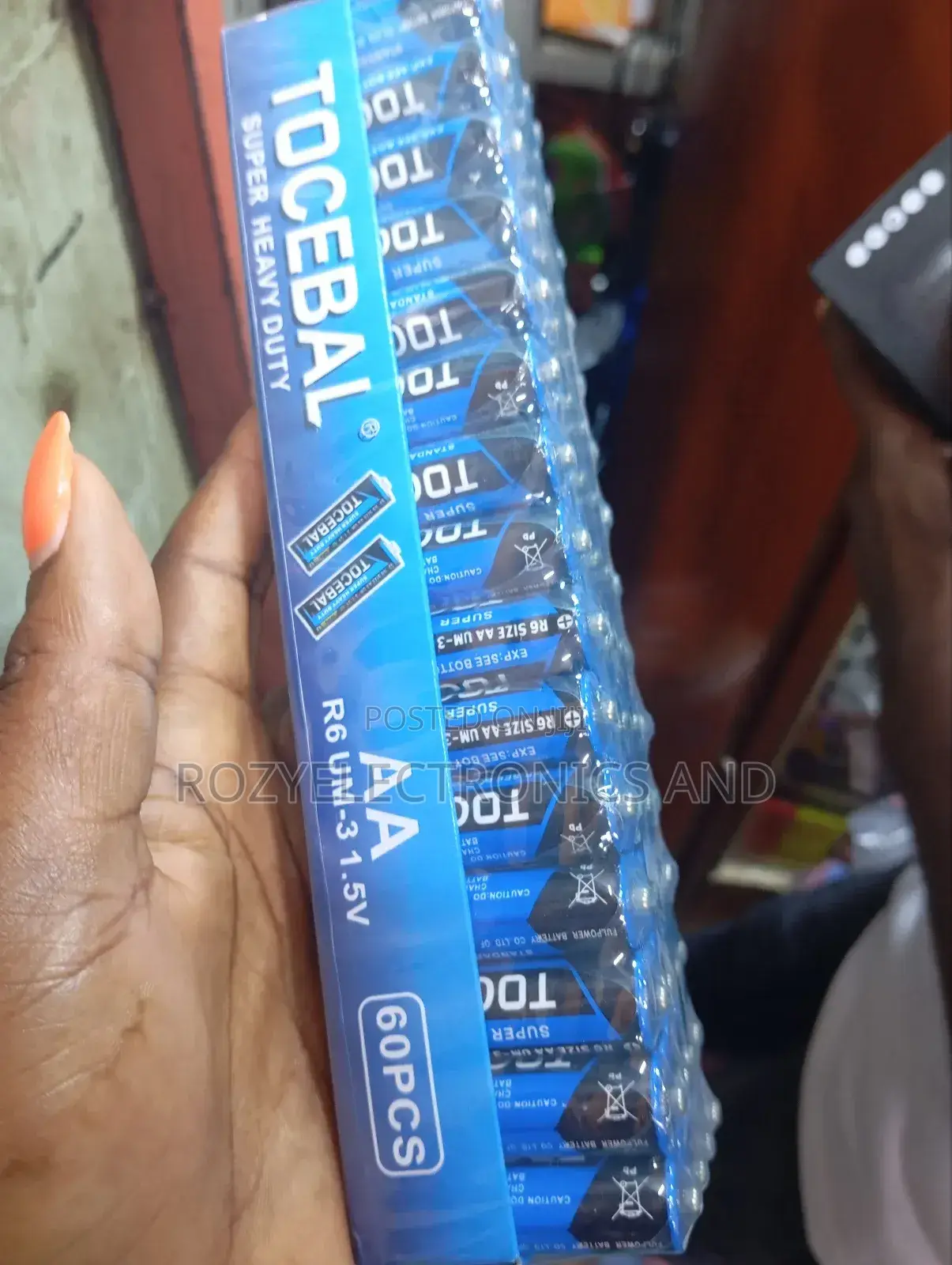 Tociba Battery Tripple Aaa Batteries