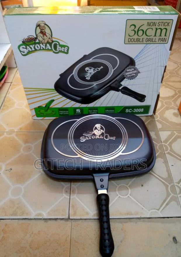 36cm Sayona Double Grill Pan