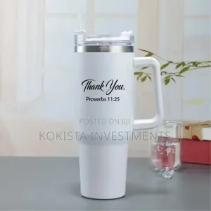 Customized White Stanley Mugs