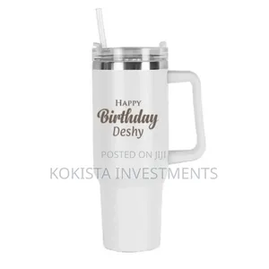 Customized White Stanley Mugs