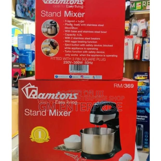 Ramtons Stand Mixer 4.3 LTRS