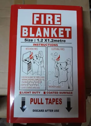 Fire Blanket 4×4 Ft (1.2×1.2m)