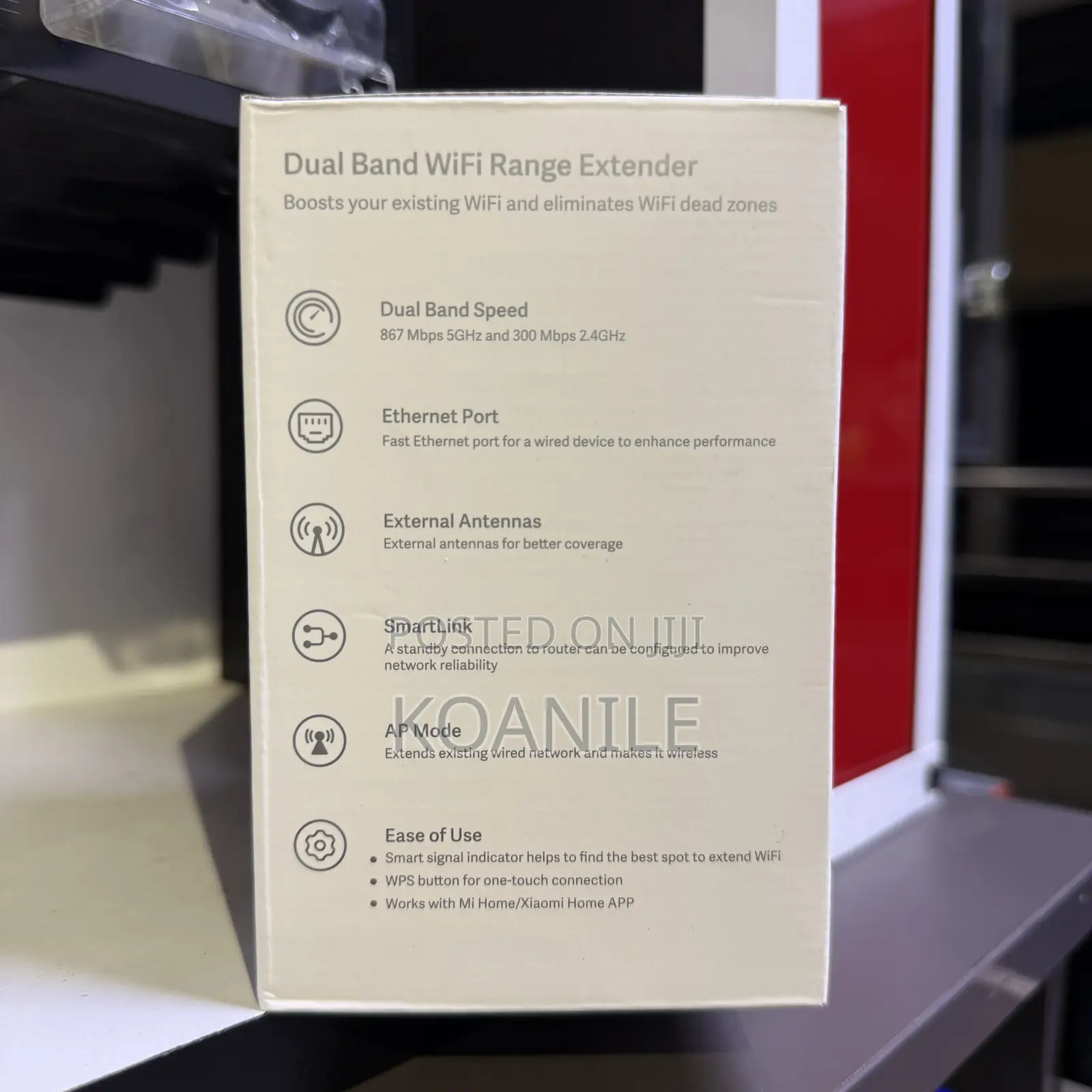 Xiaomi Mi Wifi Dual Band Range Extender Ac1200!!