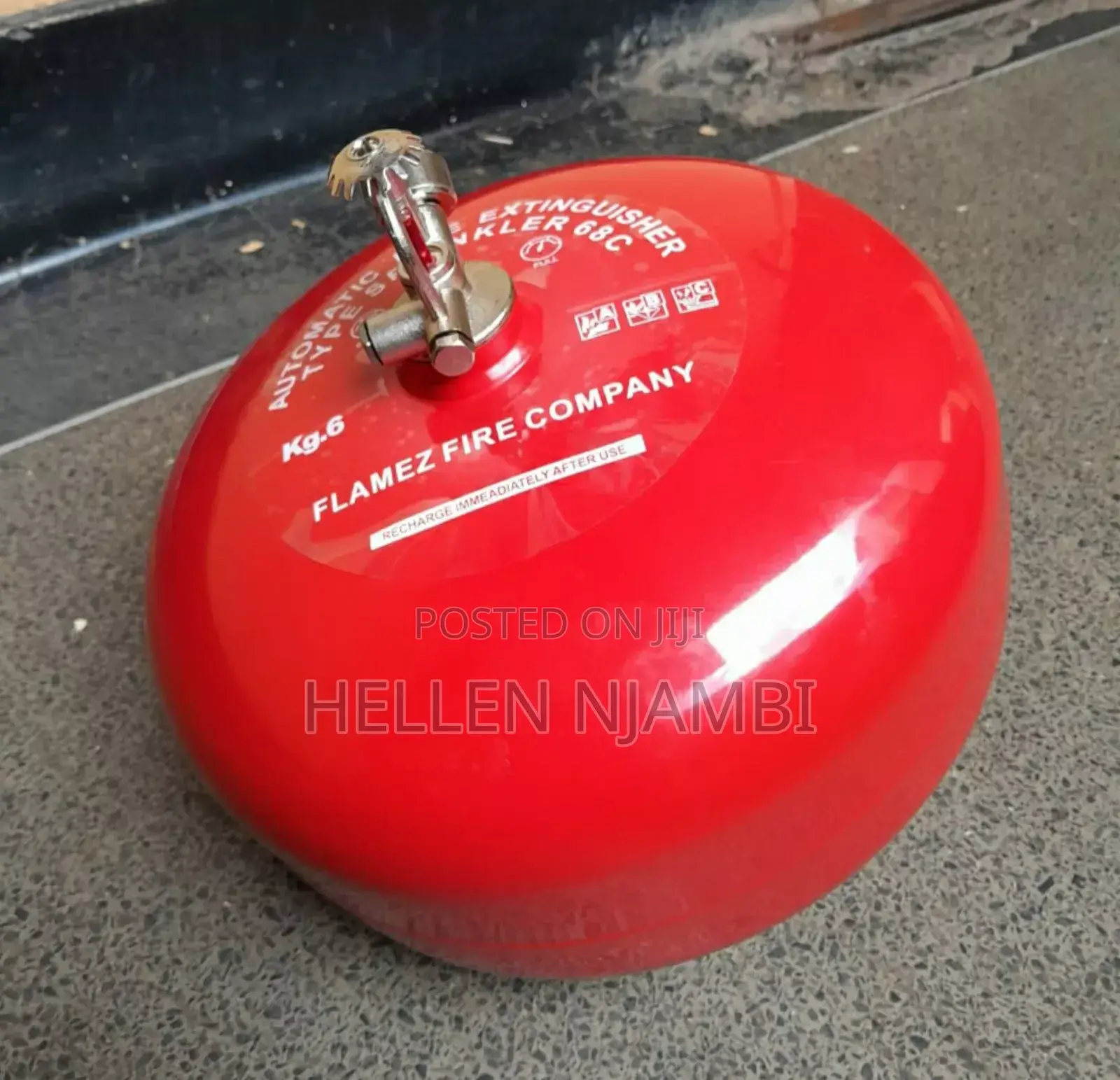 Automatic Dcp Fire Extinguisher