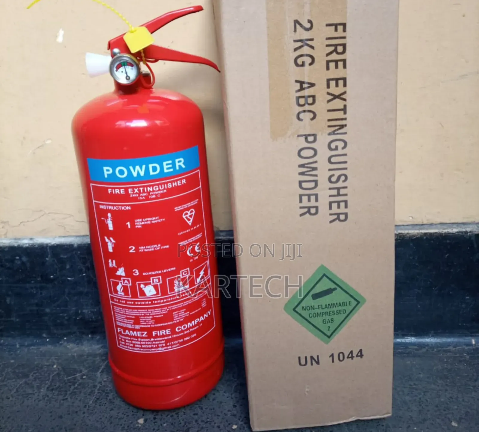 Dry Powder (Dp) 2 Kg Fire Extinguisher