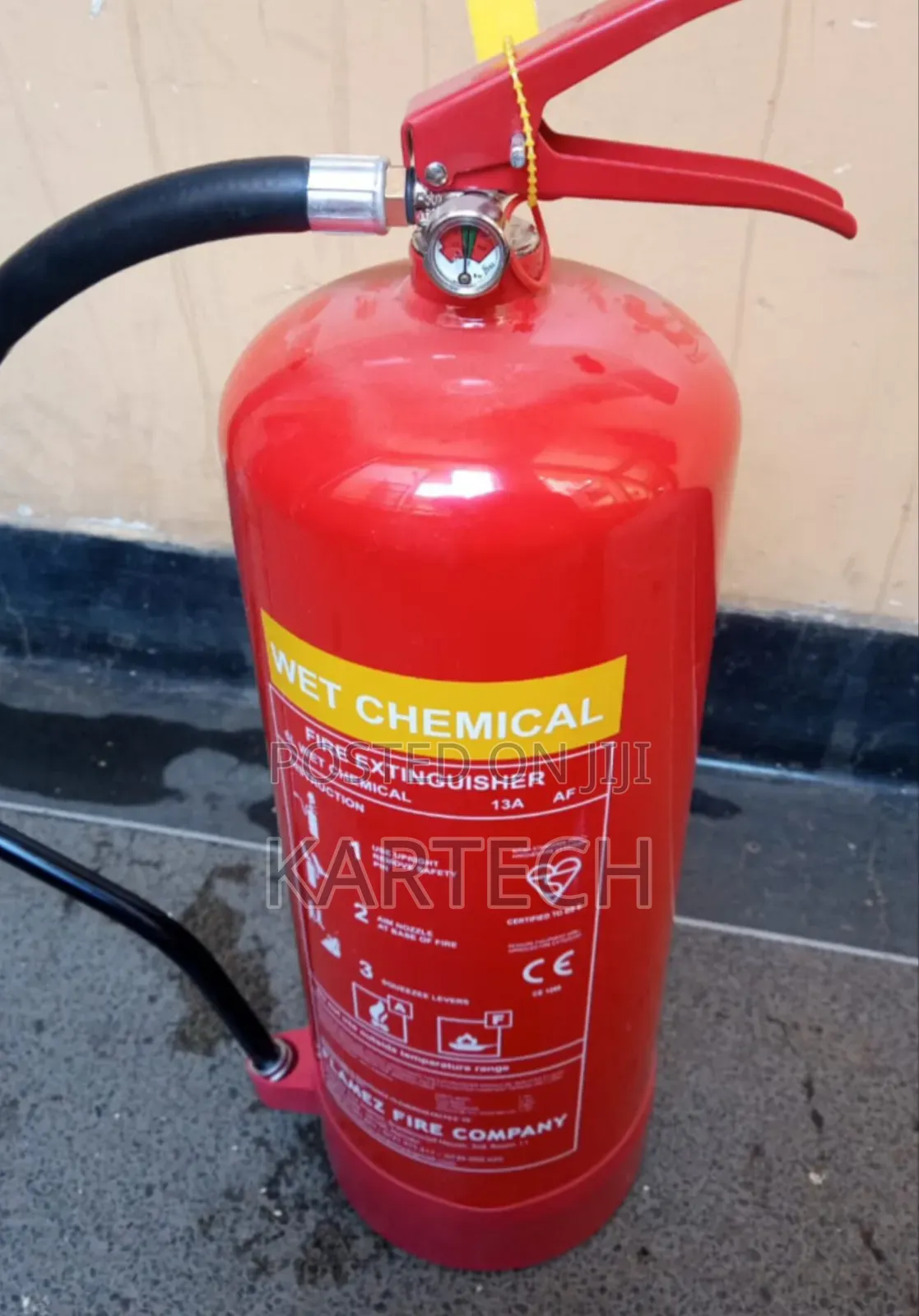 Wet Chemical 6 Ltrs Fire Extinguisher Wet Chemical