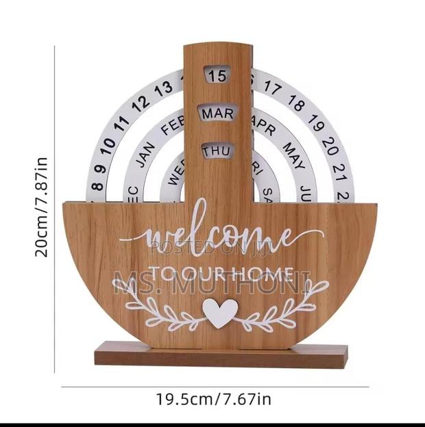 Tabletop, Wooden, Cute, Daily Calendar, - thumbnail 4
