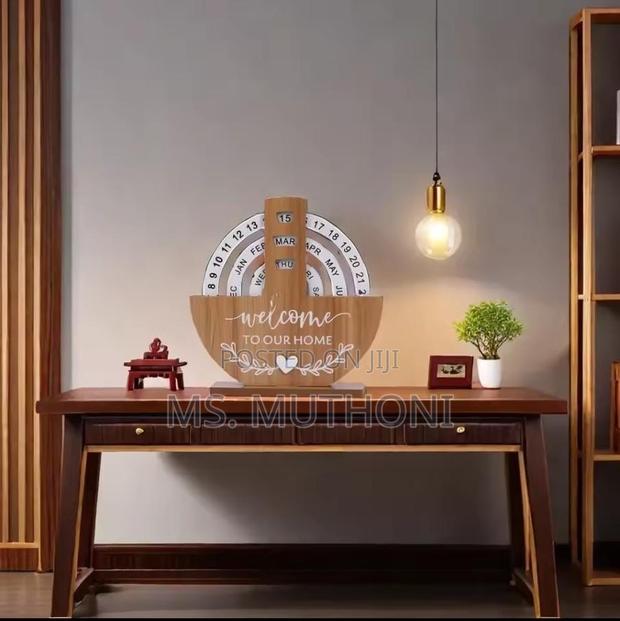Tabletop, Wooden, Cute, Daily Calendar, - main view