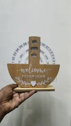 Tabletop, Wooden, Cute, Daily Calendar,