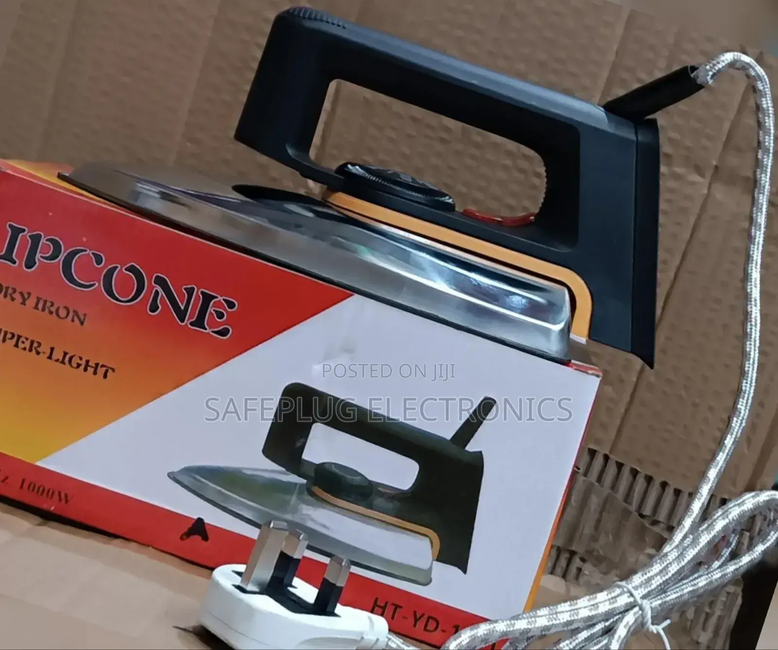 Super Light Dry Iron Box - Ipcone Stainless Irons 1000w