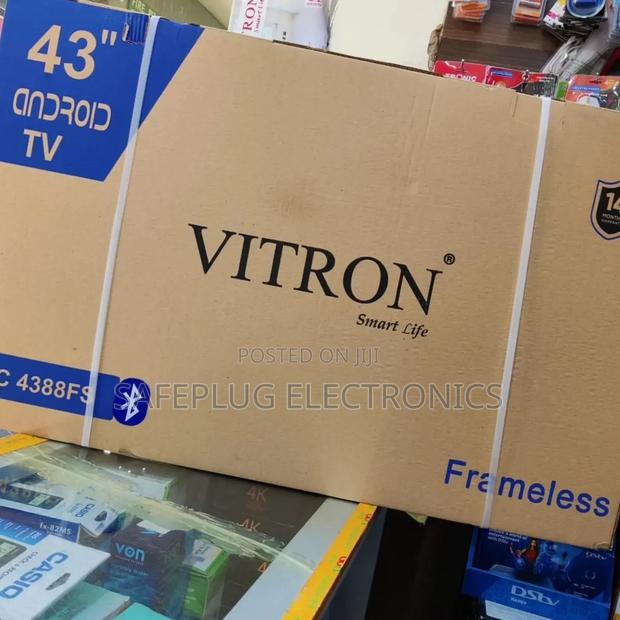 43" Inch - Vitron Bt/ Frameless Android Powered Smart Tv - main view