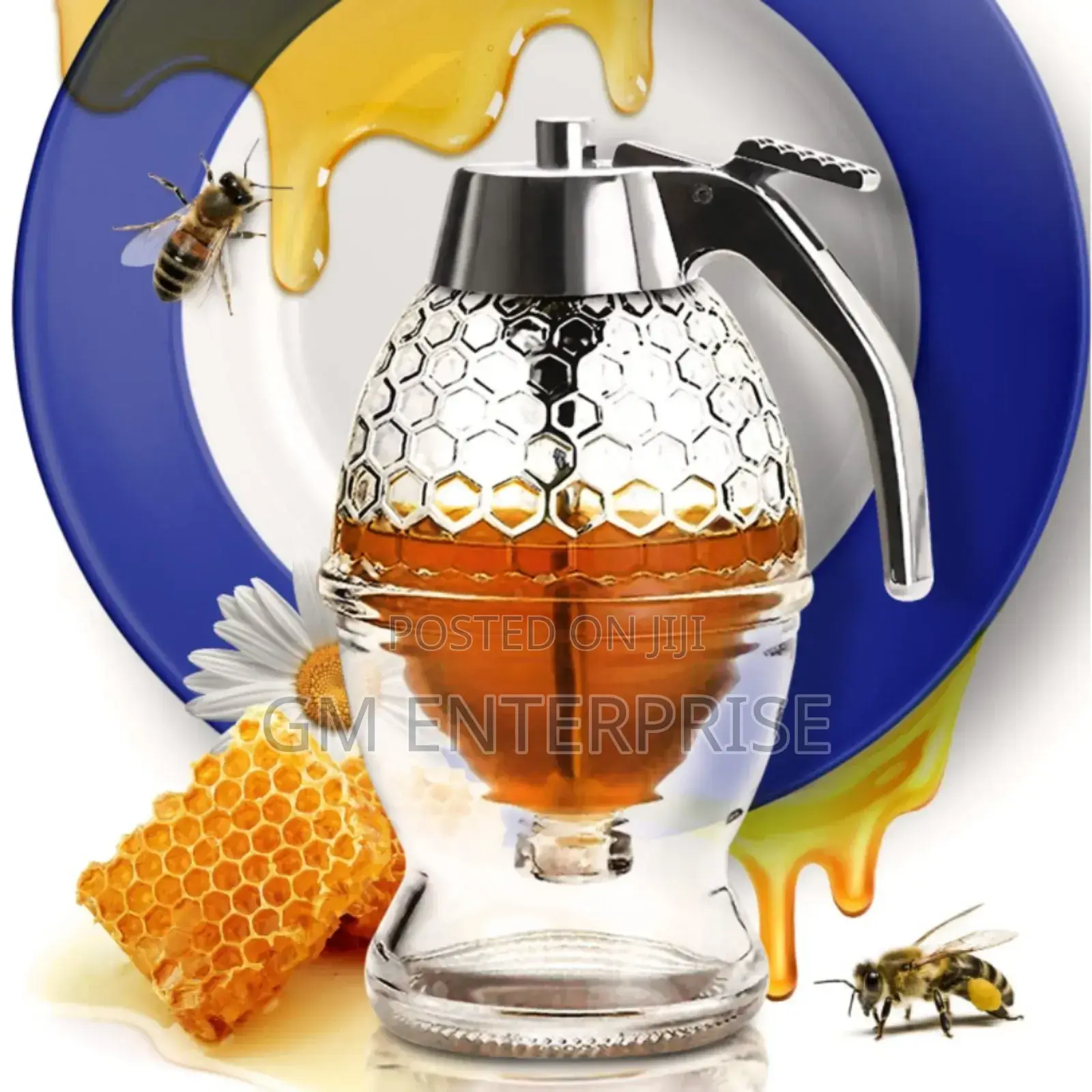 Acrylic Honey Dispenser