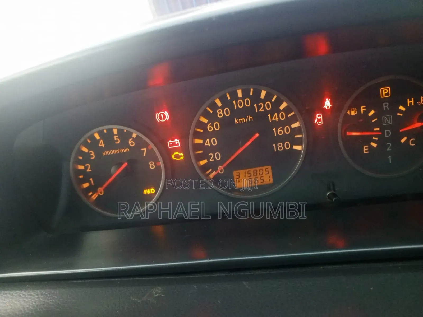 Nissan X-Trail 2004 Blue