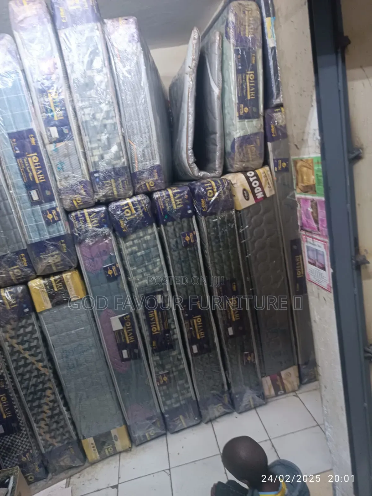 Johari Fibre Matress Size 4 by 6 Az7jh