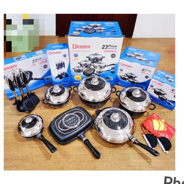 23pcs Dessini Cookware at 