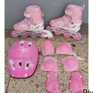 Pinky Pink Skates Shoe Set - thumbnail 2