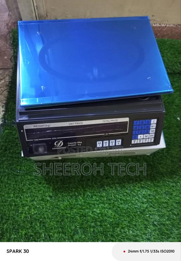 Digital Weighing Scale 30kg  - main view