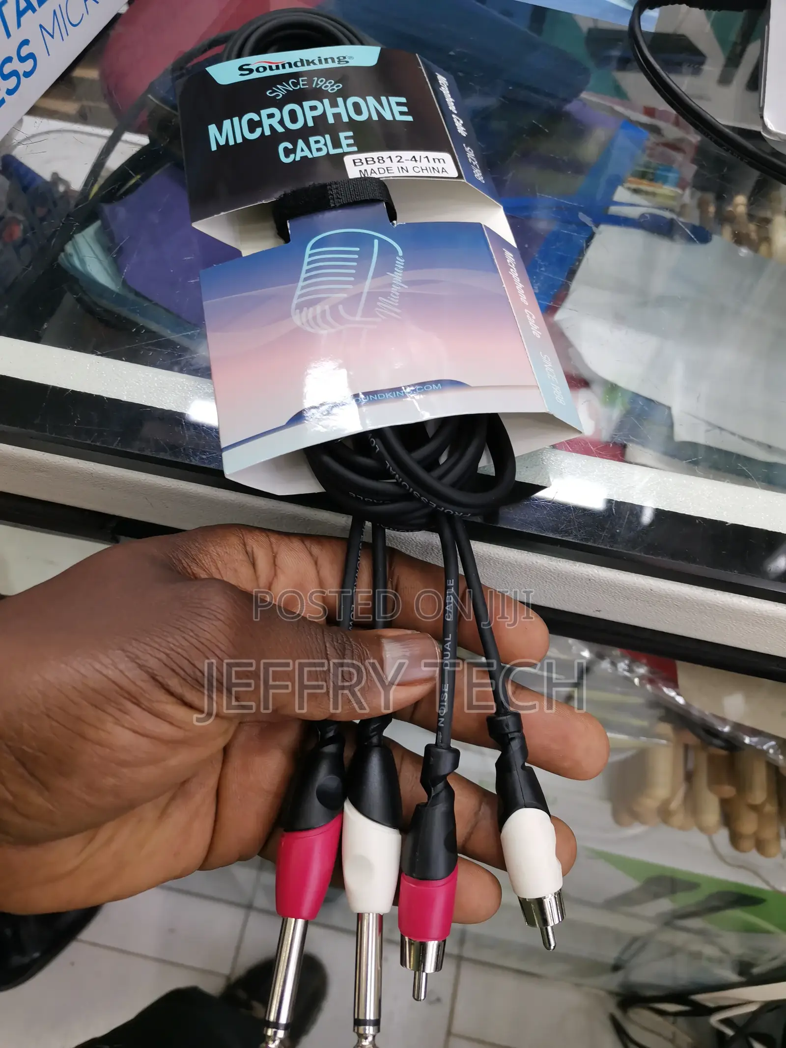 Rca To 1/4 Cable, Dual 1/4 Inch Ts To Dual Rca Stereo Audio