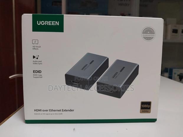 Ugreen Hdmi Over Ethernet Extender 50m (Uk) Cm609