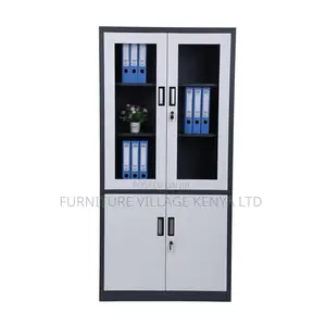 Office Storage Cabinet; Two Door Metallic Cupboard