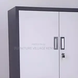 Office Storage Cabinet; Two Door Metallic Cupboard