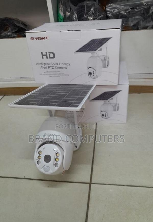 Solar Camera Powered PTZ 360° CCTV Wifi Enabled