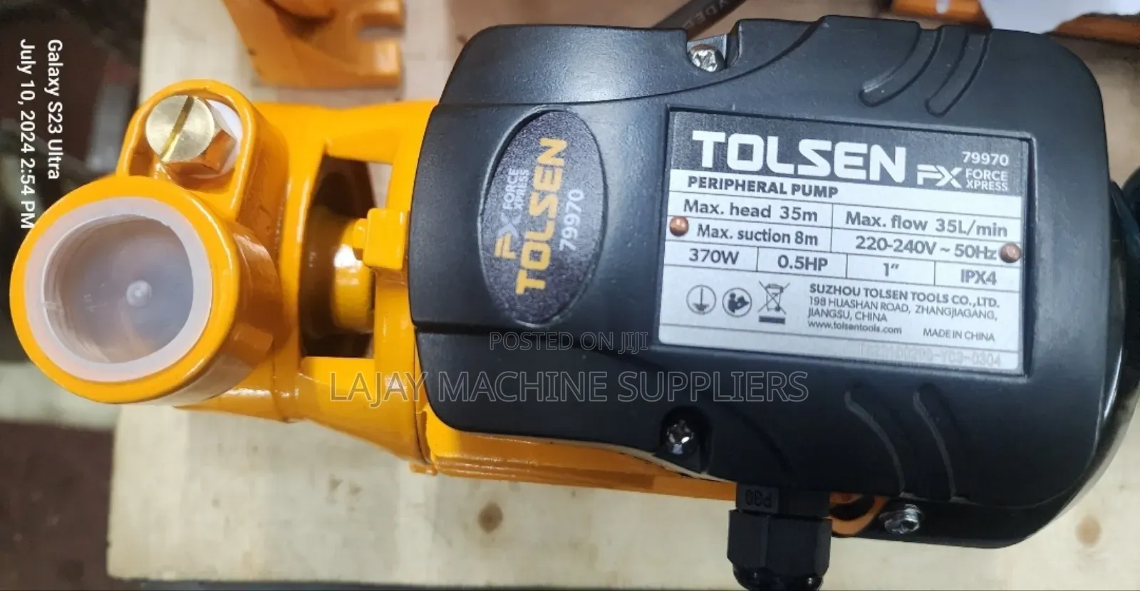 Tolsen Germany Booster Pump 0.5hp