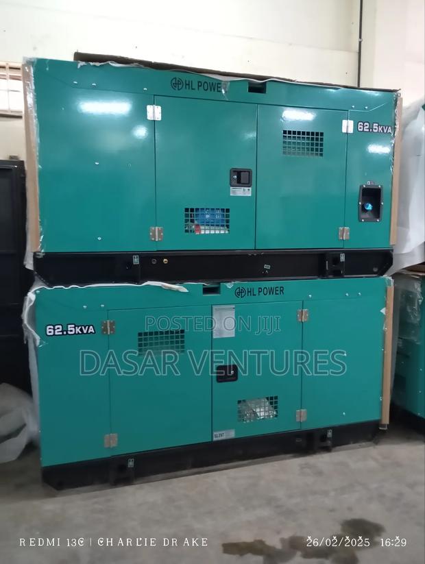 Generator 62.5kva Hl Power