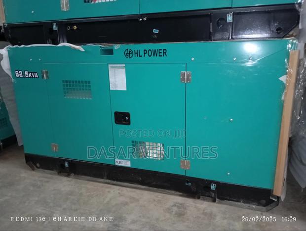 Generator 62.5kva Hl Power - main view