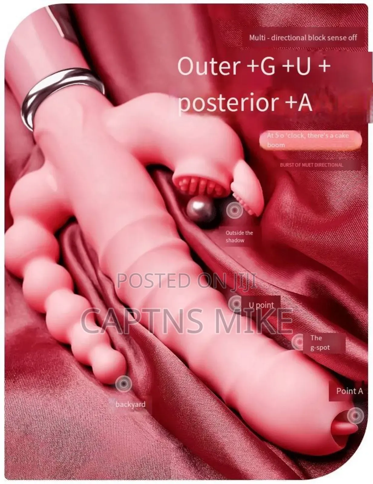 3 in 1 Vibrator Dildo