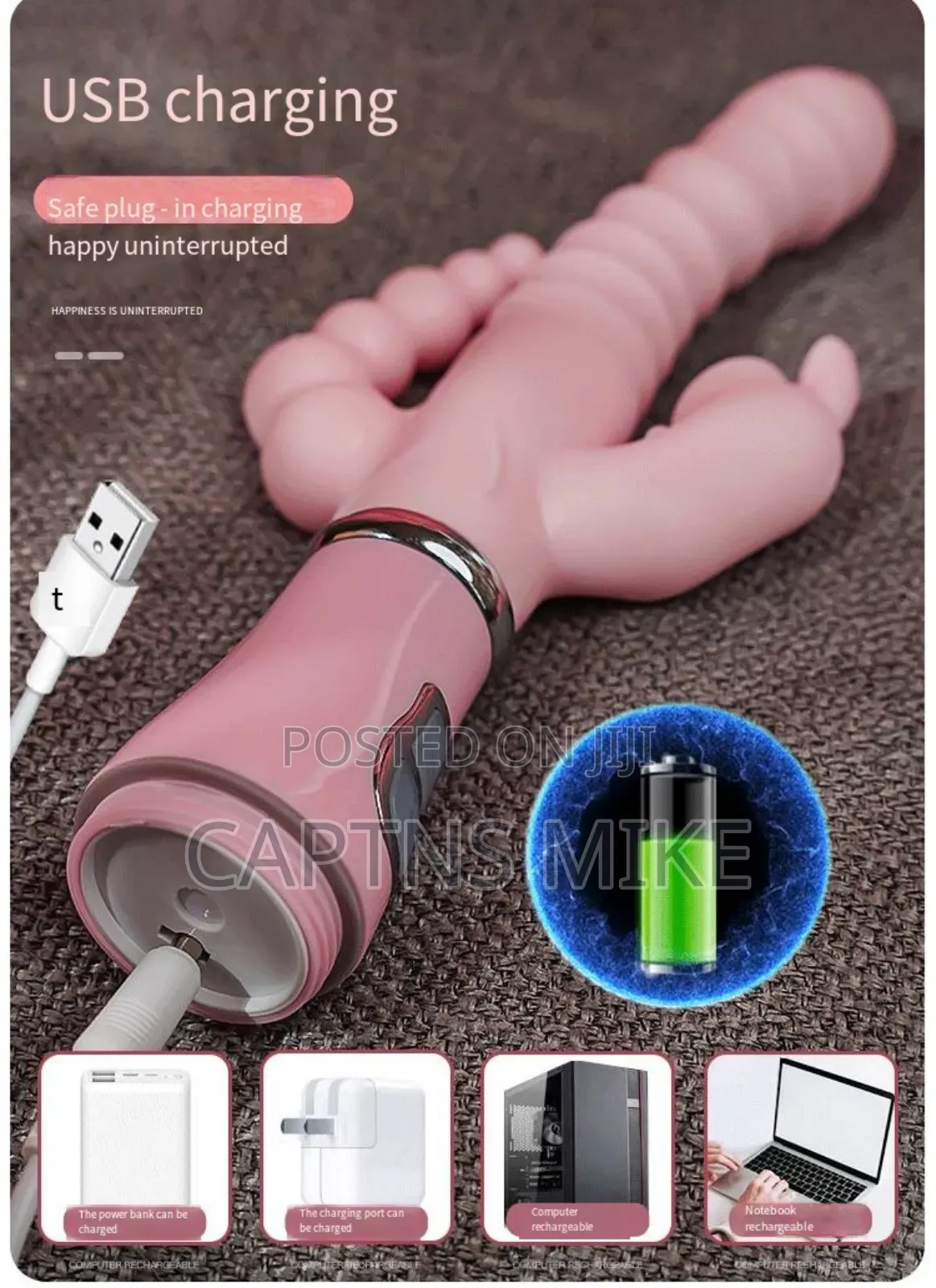 3 in 1 Vibrator Dildo