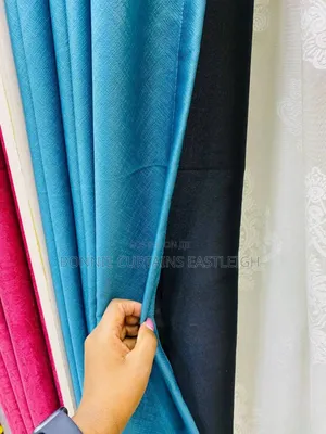 Orange Curtains and Yellow
