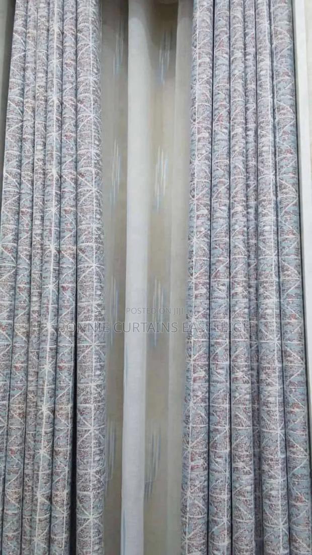 Light Grey Black Curtains