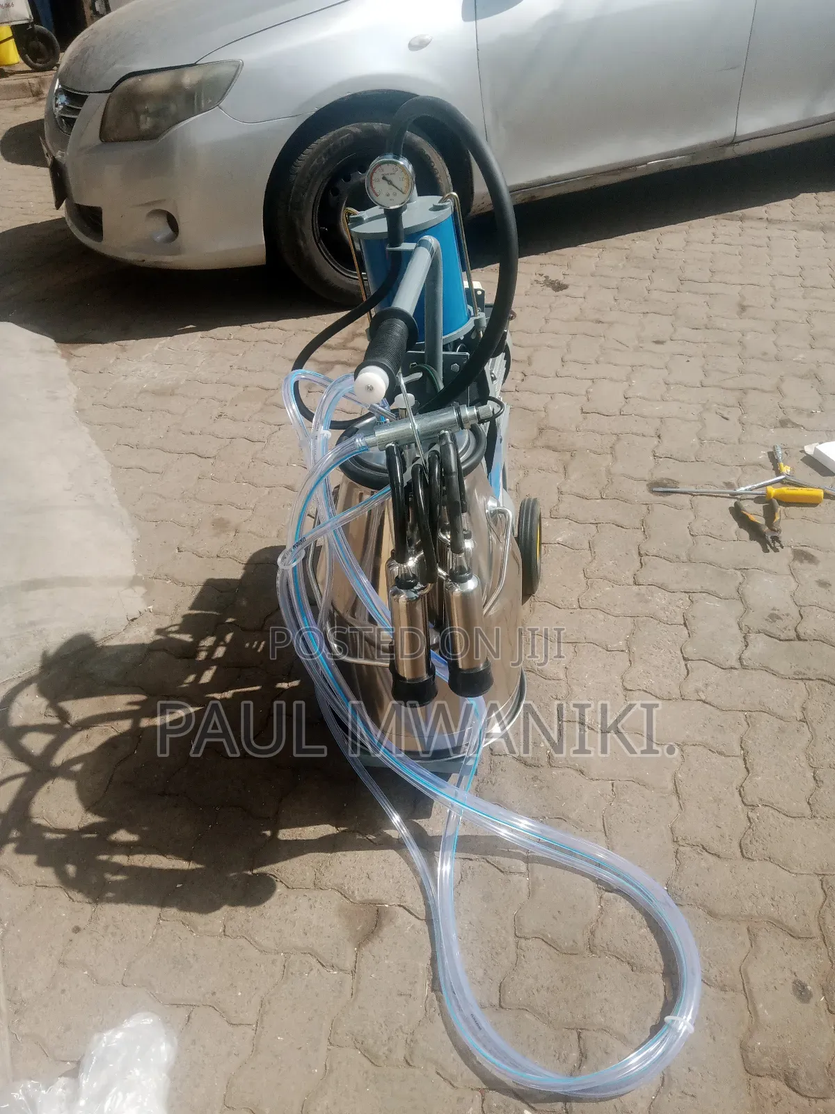 Milking Equipment, Single Cow Milking Machine