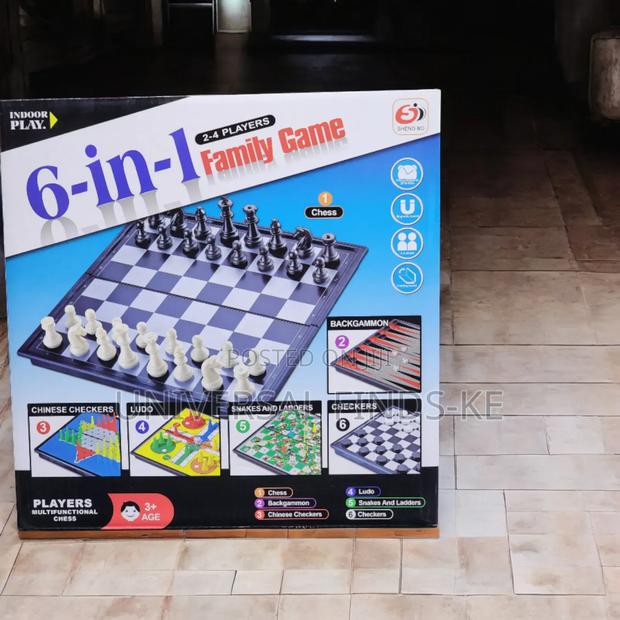 6in1 Game^ Chess , Chinese Checkers,Ludo,Snake Ladder