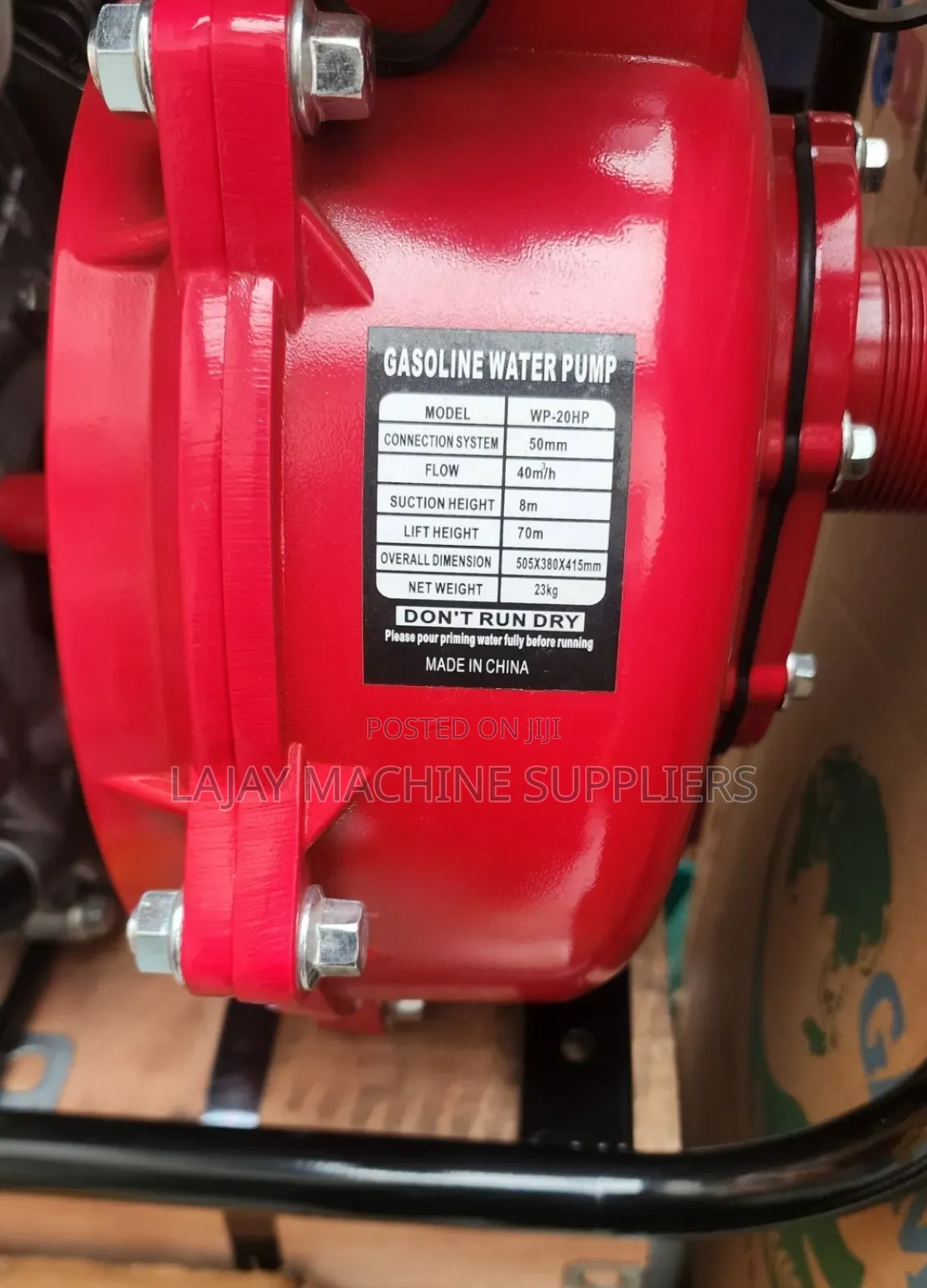 Golf Germany High Pressure Water Pump 7.5hp