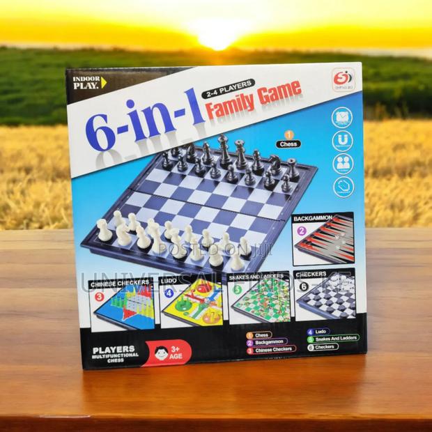 6 In1 Family Board Game Now Available