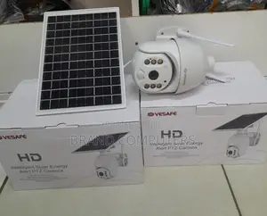 Ubox Solar Camera Powered PTZ 360° CCTV Wifi Enabled